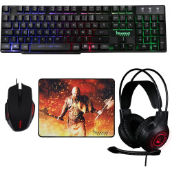 Pack 4 en 1 Gaming Konix -...