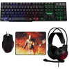 Pack Gaming 4 en 1 Clavier + Souris + Casque + Tapis souris Konix - Drakkar Pack Rogue -