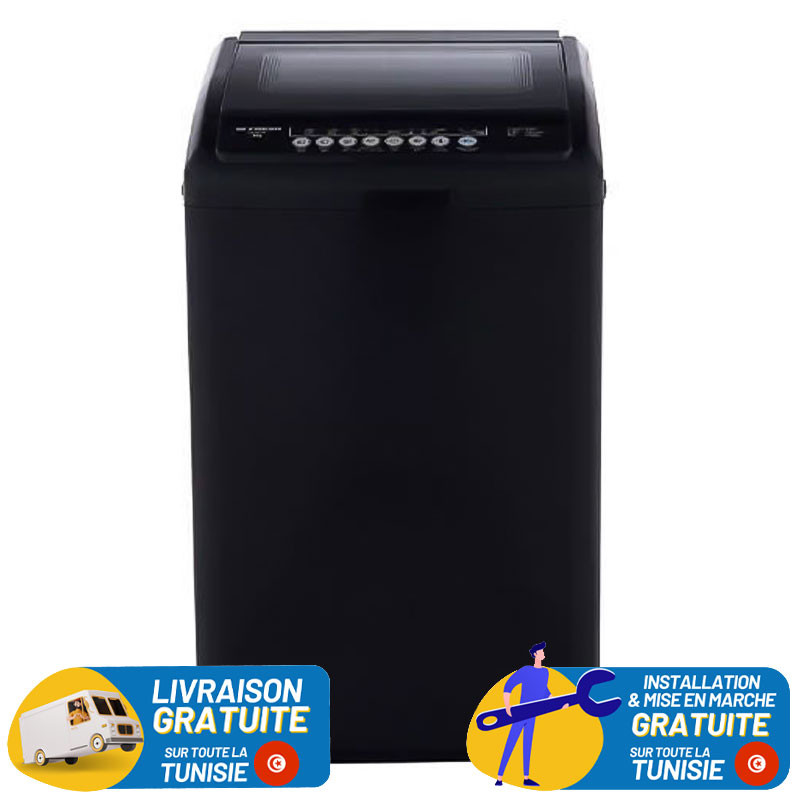 Lave Linge FRESH TOP LOAD 12kg Black / FTM-12F12B