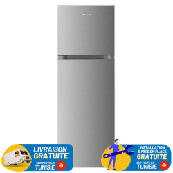 Réfrigérateur Brandt NoFrost BD4410NS / 420 L / Silver