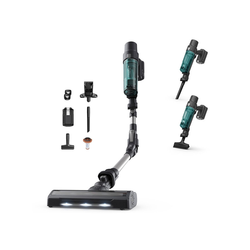 Aspirateur ROWENTA Balai 2en1 Sans Fil FLEX 7.6 140 W / Vert