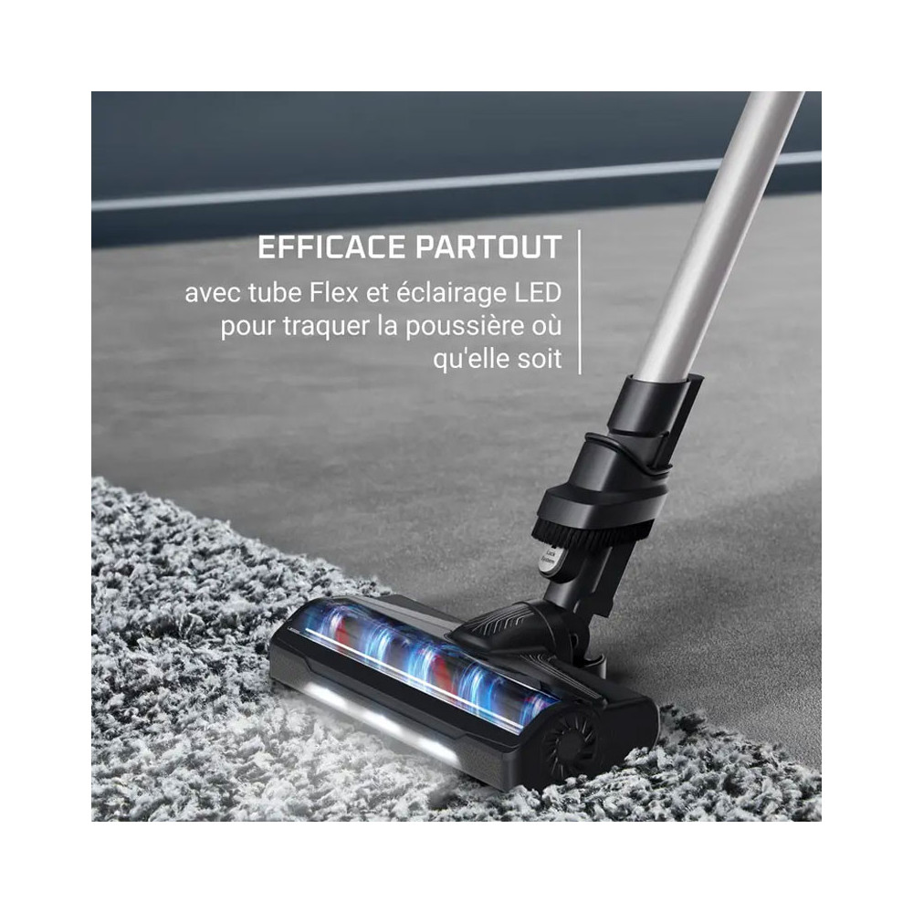 Aspirateur ROWENTA Balai 2en1 Sans Fil FLEX 7.6 140 W / Vert