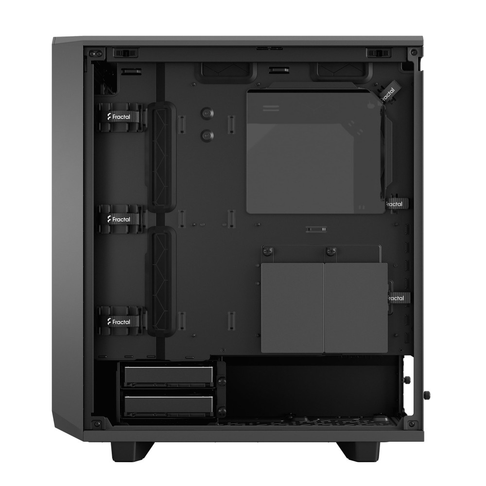 Boîtier Gaming Moyen Tour Fractal Design Meshify 2 Compact / ATX / Avec panneau vitré / Gris