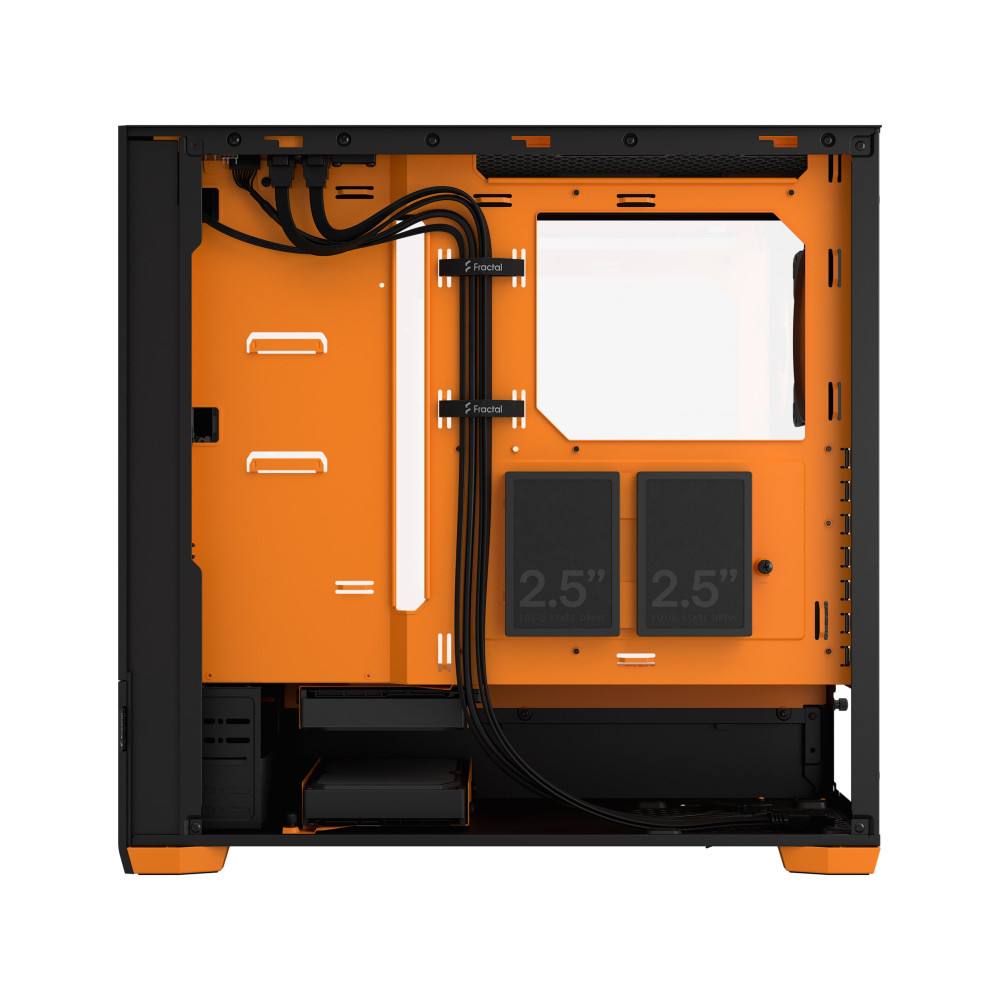Boîtier Moyen Tour ATX Fractal Design Pop Air avec panneau vitré (Noir)