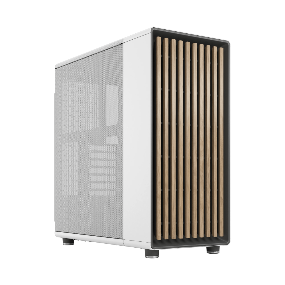 Boîtier Moyen Tour ATX Fractal Design North (Blanc)