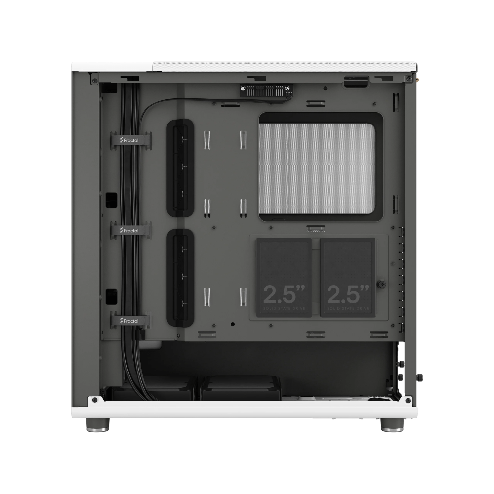 Boîtier Moyen Tour ATX Fractal Design North (Blanc)