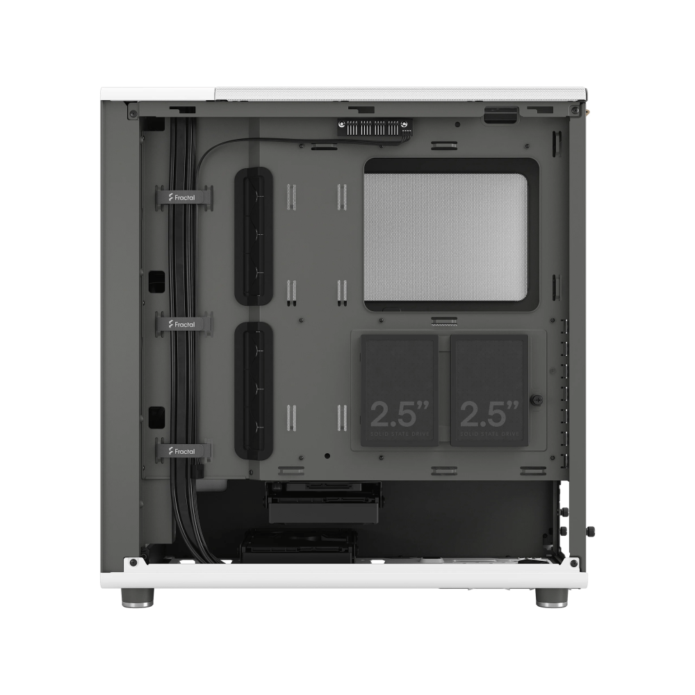 Boîtier Moyen Tour ATX Fractal Design North (Blanc)
