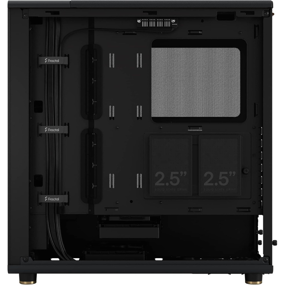 Boîtier Gamer Moyen Tour Fractal Design North / ATX / Noir
