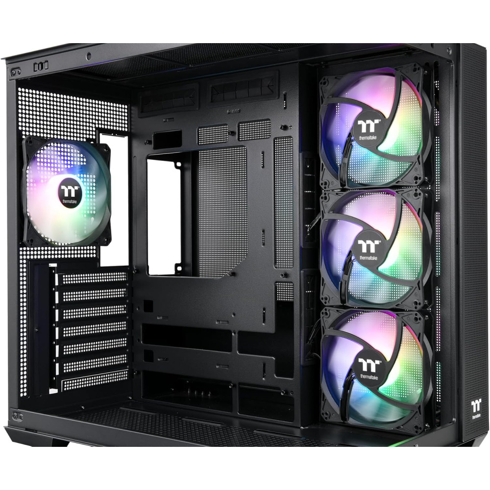 Boîtier Gamer Moyen Tour Thermaltake View 380 TG / ATX / RGB / Noir
