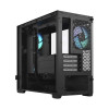Boîtier Mini Tour Micro ATX Fractal Design Pop Mini Air RGB panneau vitré (noir)