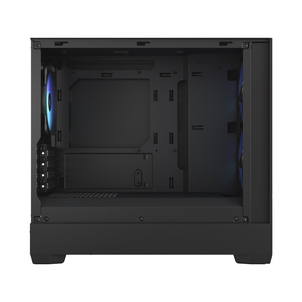 Boîtier Mini Tour Micro ATX Fractal Design Pop Mini Air RGB panneau vitré (noir)