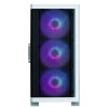 Boîtier Gaming Mini Tour Zalman M4 Micro ATX / RGB / Avec panneau vitré / Blanc