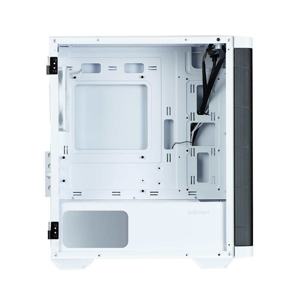 Boîtier Gaming Mini Tour Zalman M4 Micro ATX / RGB / Avec panneau vitré / Blanc