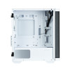 Boîtier Gaming Mini Tour Zalman M4 Micro ATX / RGB / Avec panneau vitré / Blanc