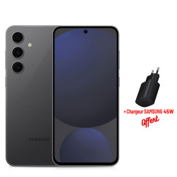 Smartphone Samsung Galaxy S24 FE / 8 Go / 256 Go / Gris + Chargeur SAMSUNG 45W Offert