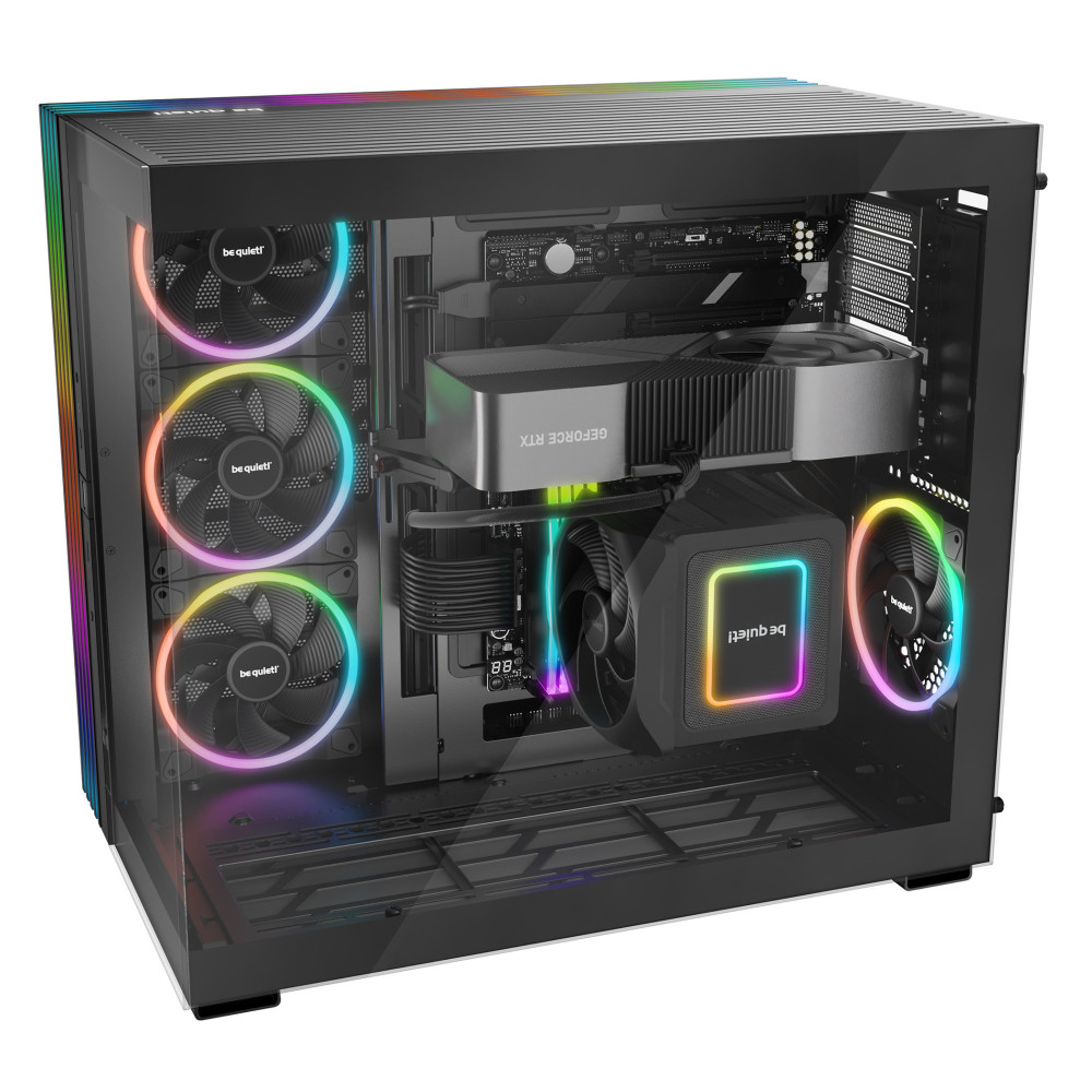 Boîtier Gaming Full Tower be quiet! LIGHT BASE 900 FX / E-ATX / ARGB / Noir