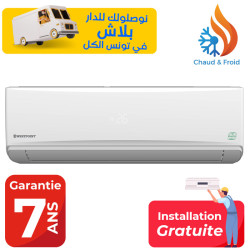 CLIMATISEUR Westpoint Tropicalisé Inverter 24000 BTU / CHAUD & FROID