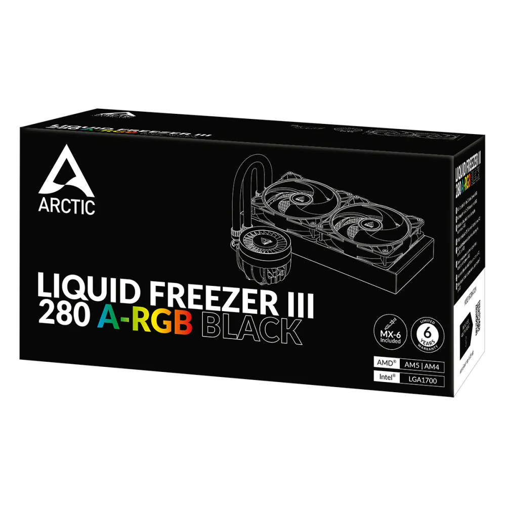Kit de Watercooling Liquid Freezer III 280 ARGB / Noir
