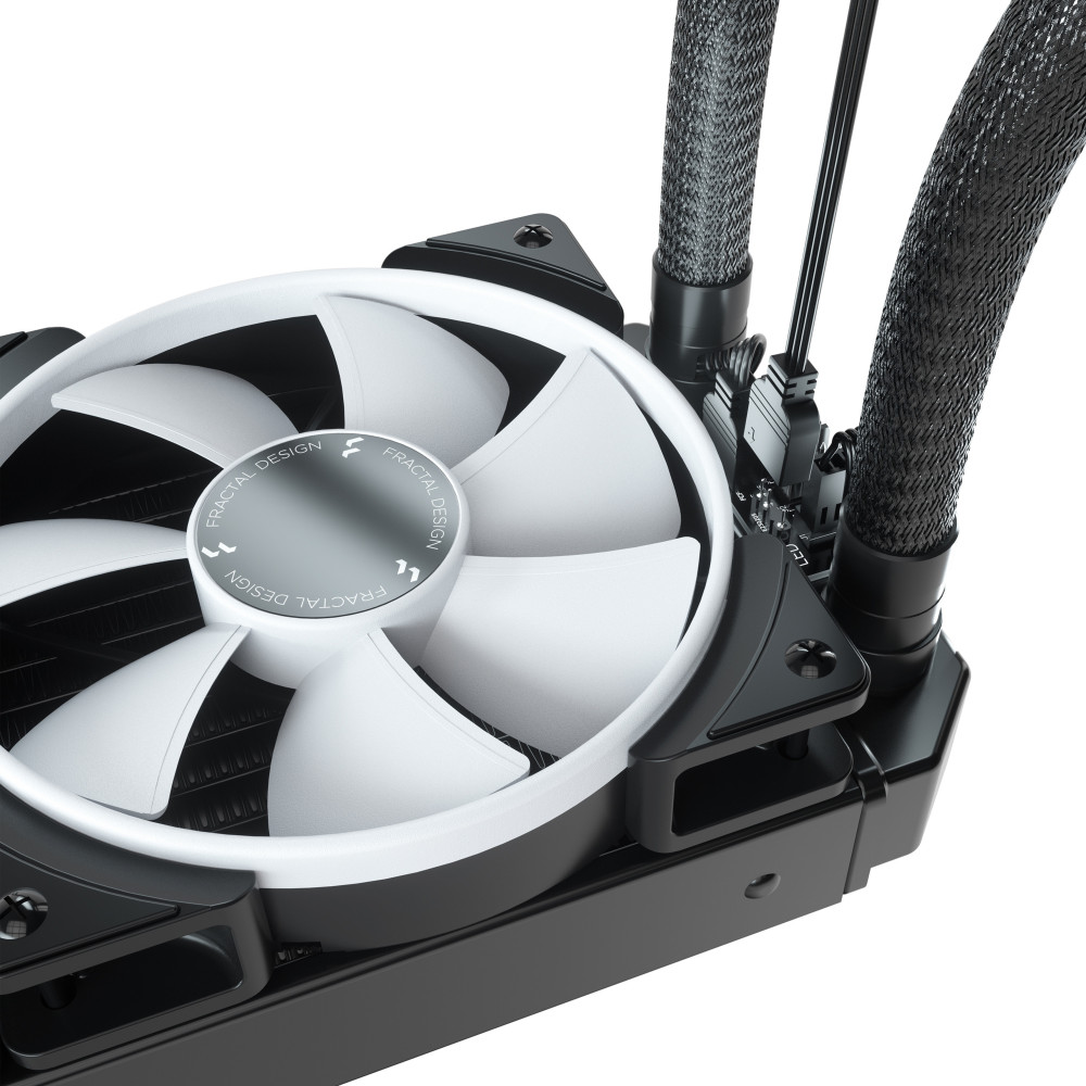 Kit Watercooling AIO Fractal Design Celsius+ S Prisma / RGB / 360 mm /  LGA 1700 - AM5 / Noir