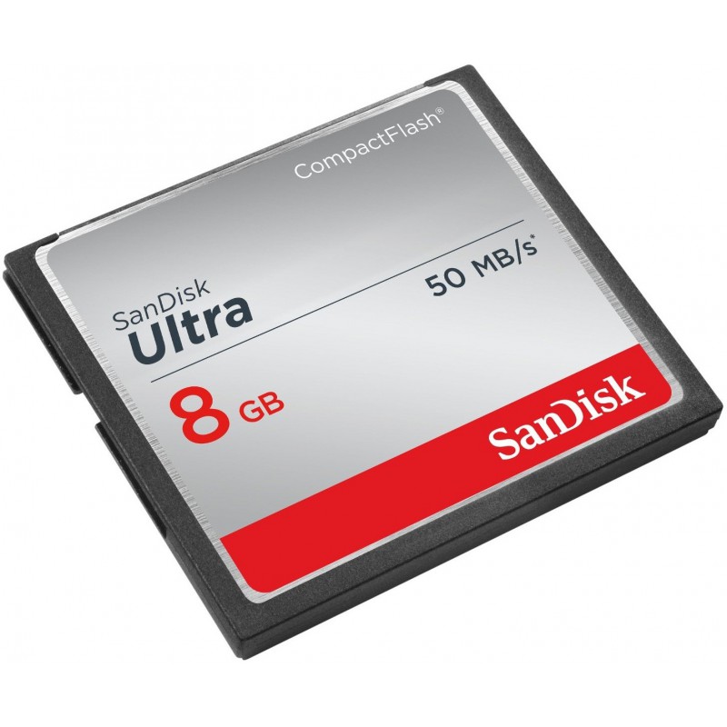 Carte mémoire Sandisk Ultra Compact Flash 8 Go