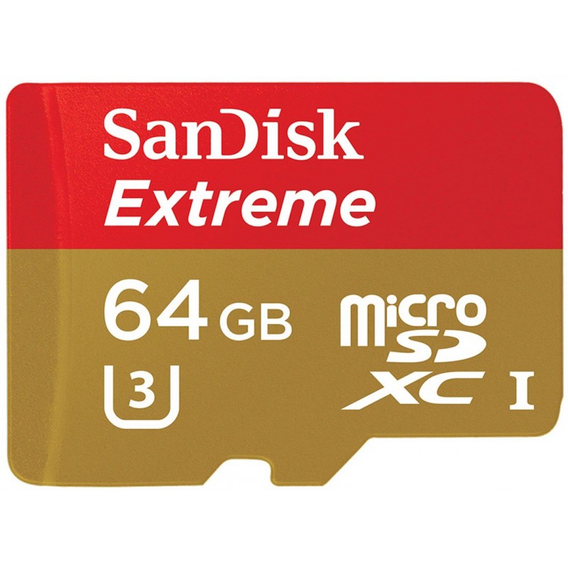 Carte mémoire Sandisk Extreme Compact Flash 64 Go