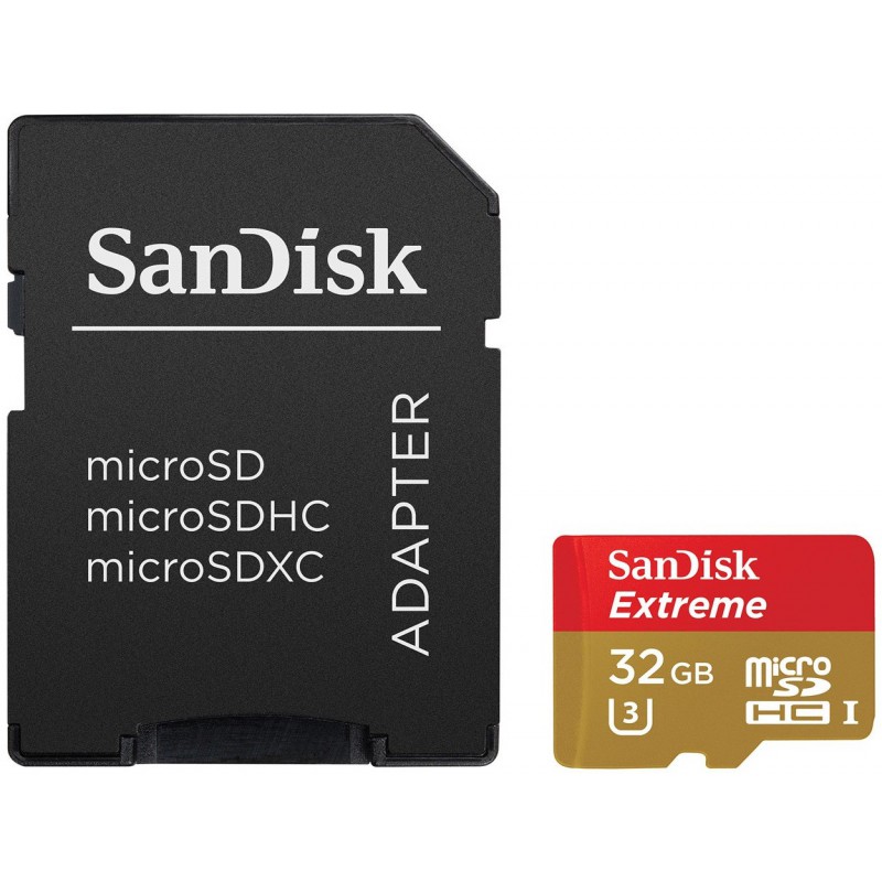 Carte mémoire SanDisk Extreme UHS-I microSDXC 64 Go