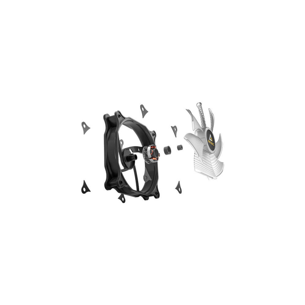 Ventilateur de boitier Antec F12 Racing RGB - 12cm (Noir)