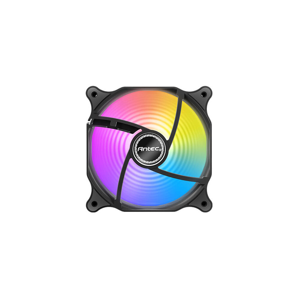 Ventilateur de boitier Antec F12 Racing RGB - 12cm (Noir)