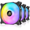 Ventilateur de boitier Antec F12 Racing RGB - 12cm (Noir)