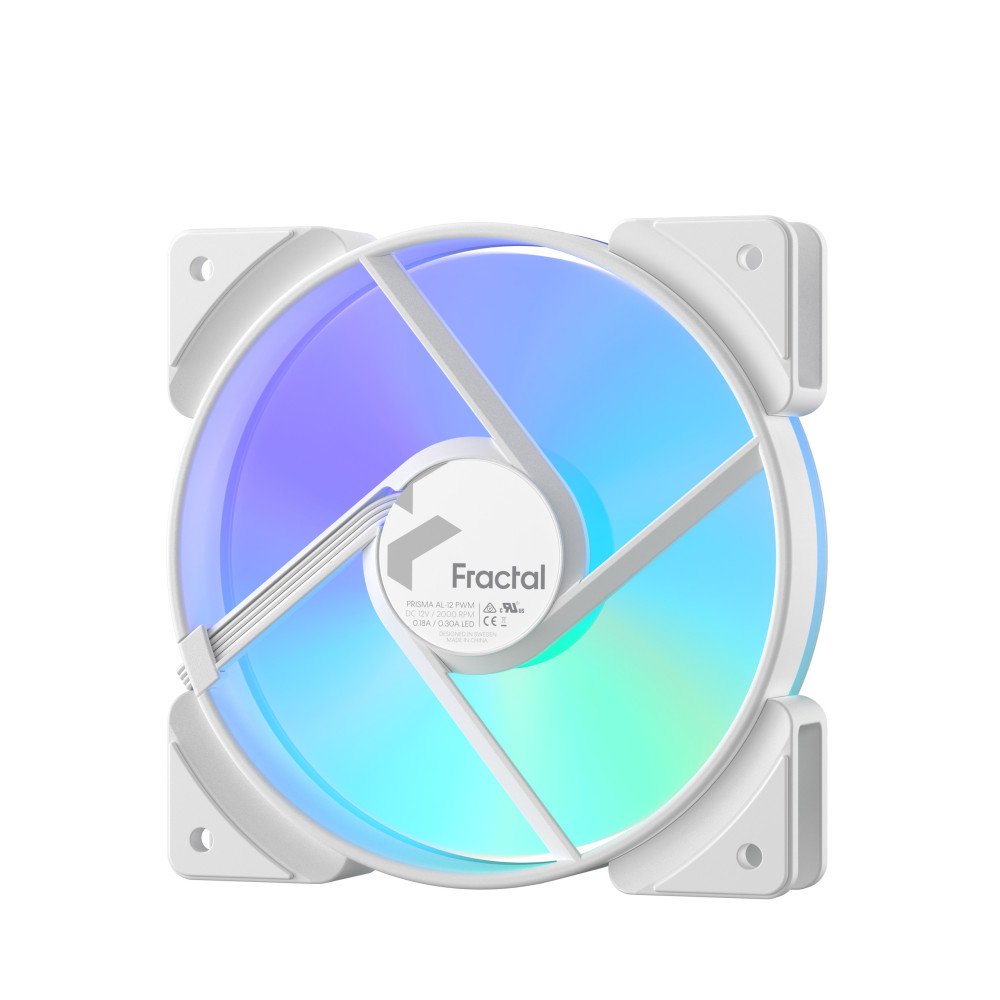 Ventilateur de boitier Fractal Design Prisma AL RGB - 12cm (Noir)
