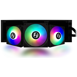 Lot de 3 Ventilateurs de boitier Lian Li ST RGB - 12cm (Noir)