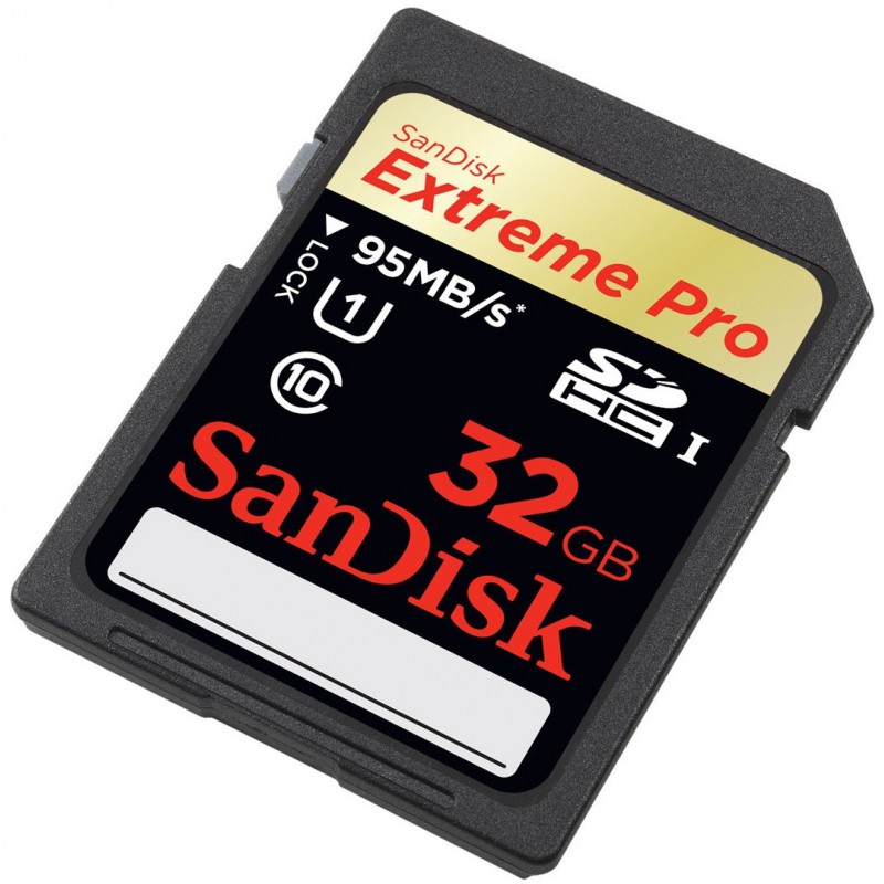 Carte Mémoire Sandisk SDXC Extreme Pro UHS-I 64 Go