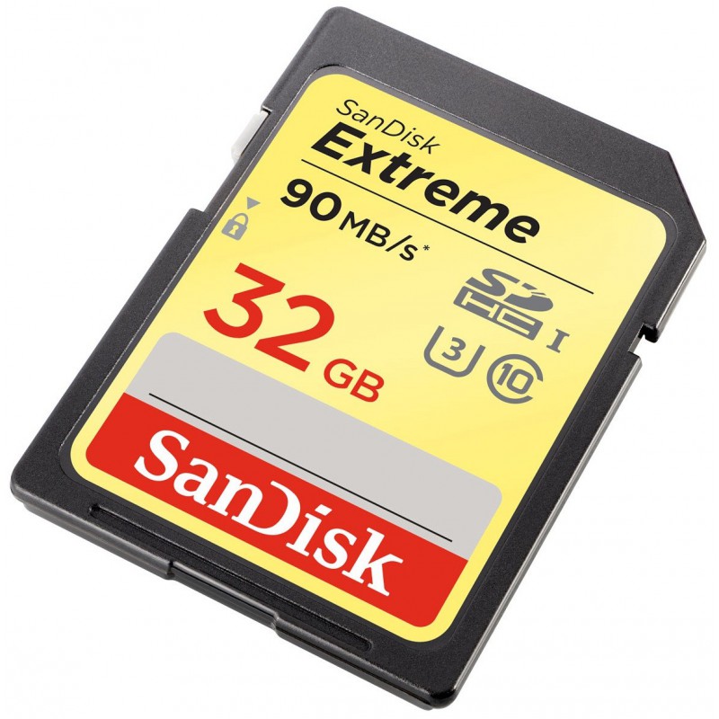Carte Mémoire Sandisk SDXC Extreme UHS-1 U3 / 32 Go