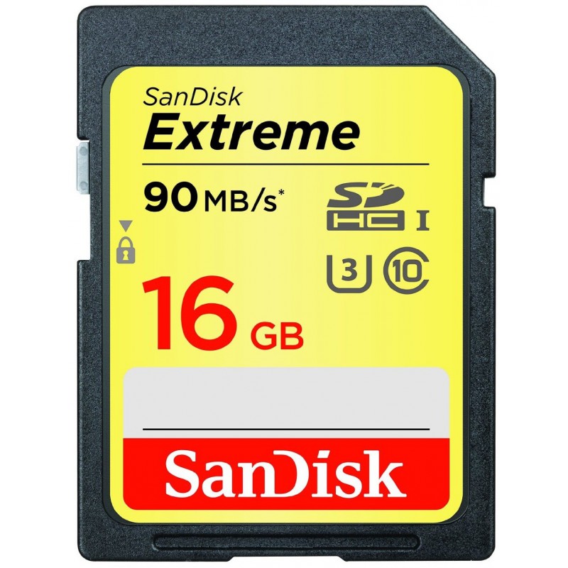 Carte Mémoire Sandisk SDXC Extreme UHS-1 U3 / 32 Go