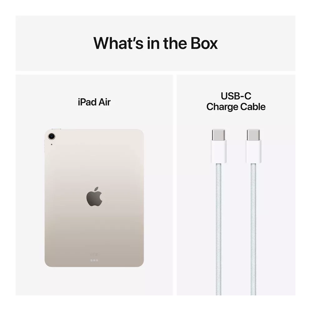 Apple iPad Air 2025 11" / 8 Go / 256 Go / Wi-Fi / Starlight