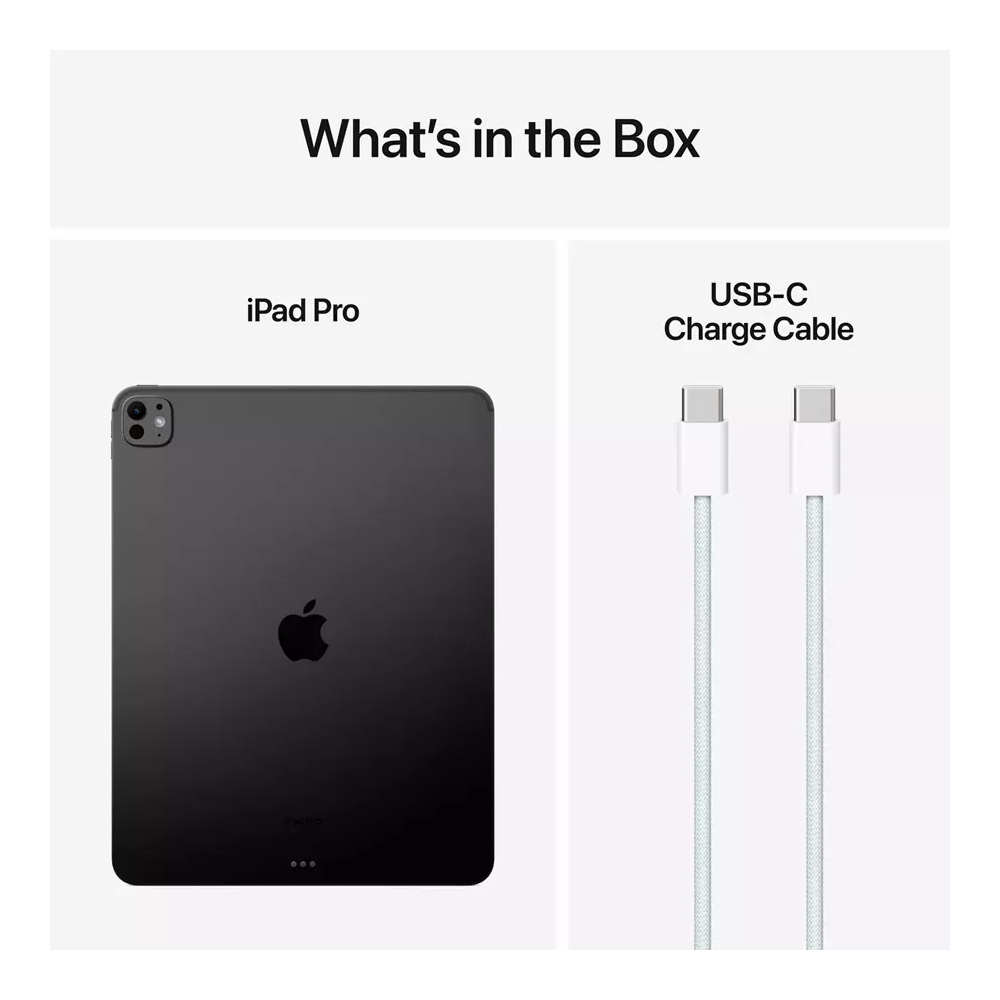 Apple iPad Pro 13 M4 / 8 Go / 512 Go / Wi-Fi / Noir spatial