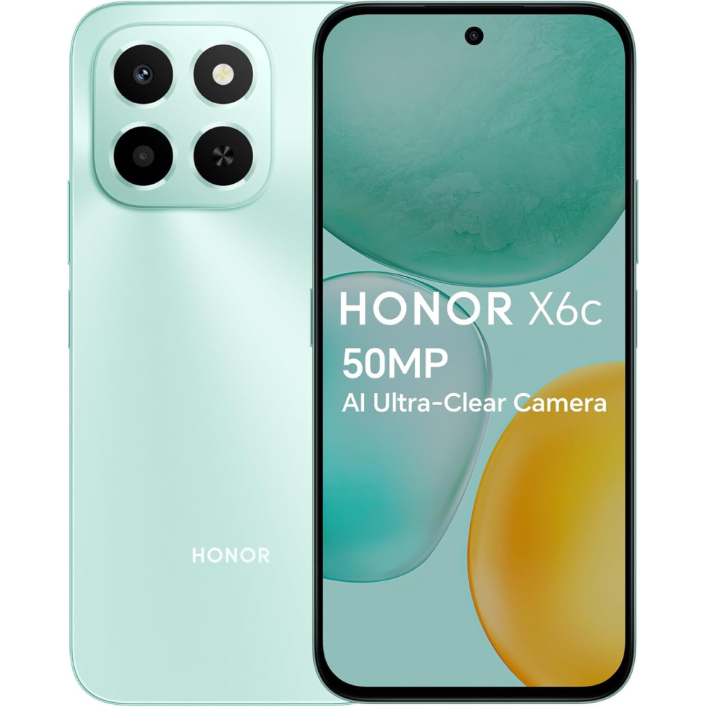 Smartphone HONOR X6c / 12 Go / 128 Go / Cyan