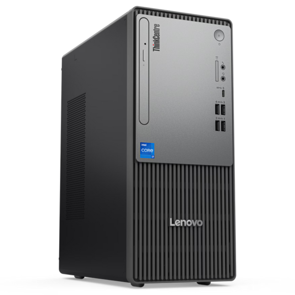 Pc de Bureau Lenovo ThinkCentre neo 50t Gen 5 / i3-13100 / 24 Go DDR5 / 512 Go SSD / Windows 11 Pro