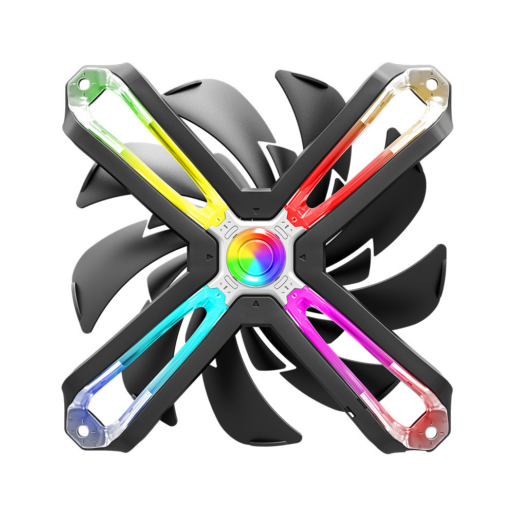 Ventilateur de boitier Zalman SF140 RGB - 14cm (Noir)