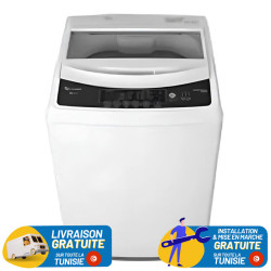 Lave Linge Top CONDOR 8 kg Blanc / WAT-KS3M34W