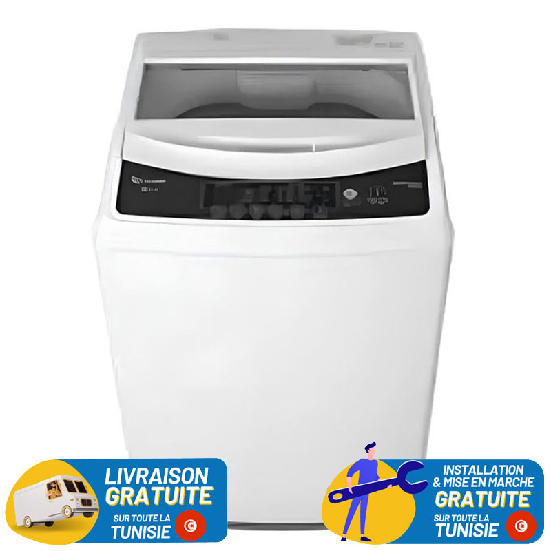 Lave Linge Top CONDOR 8 kg Blanc / WAT-KS3M34W