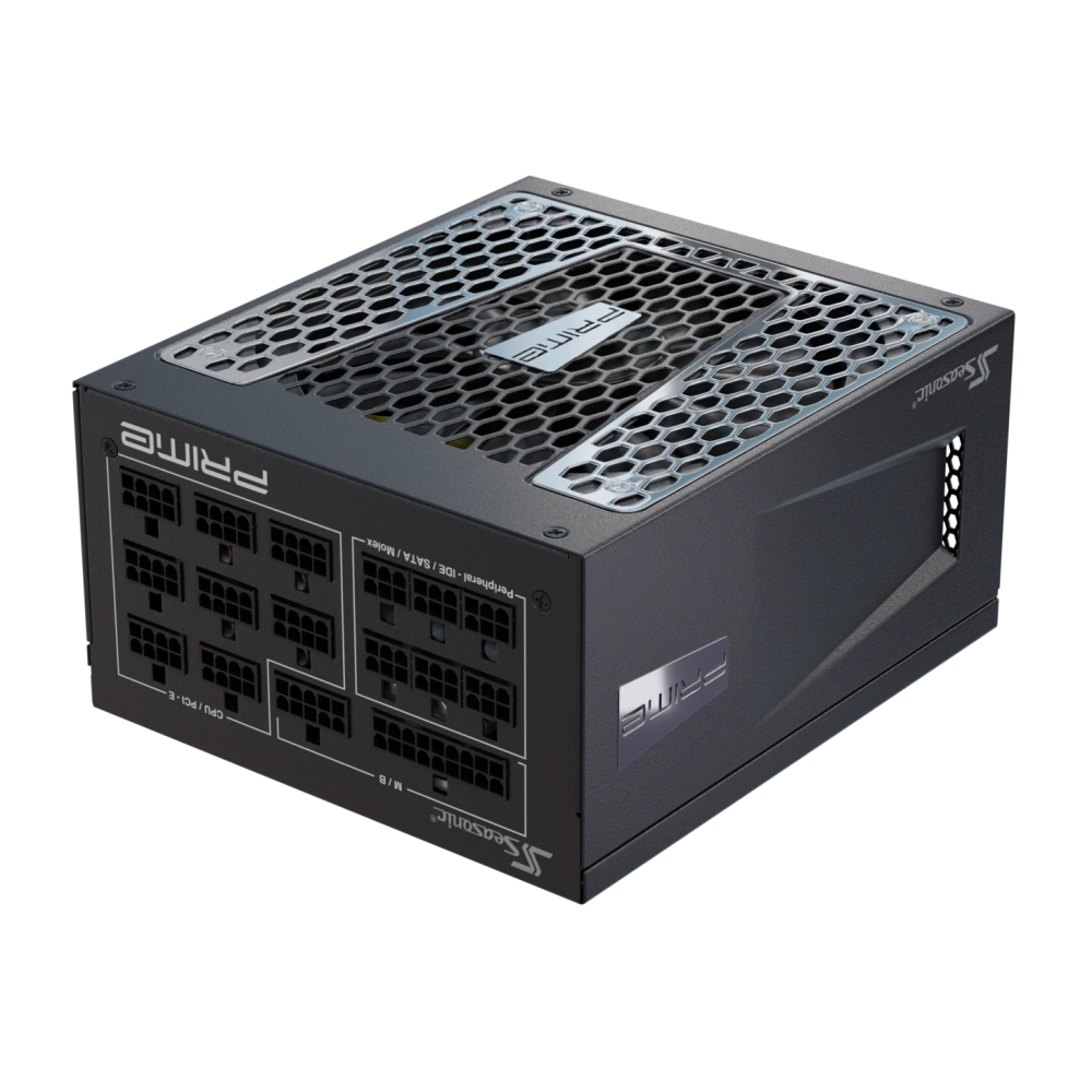 Boîte d'alimentation Seasonic PRIME PX / 1300 Watts / 80 PLUS Platinum / ATX / Noir