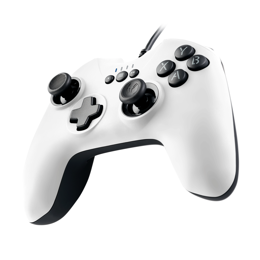 Manette Filaire GC-100XF pour PC - Blanc