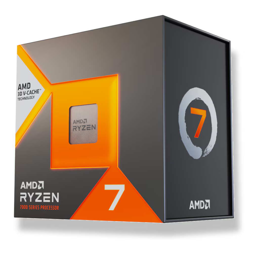 Processeur AMD Ryzen 7 7800X3D 4,2 GHz 96 Mo L3- BOX