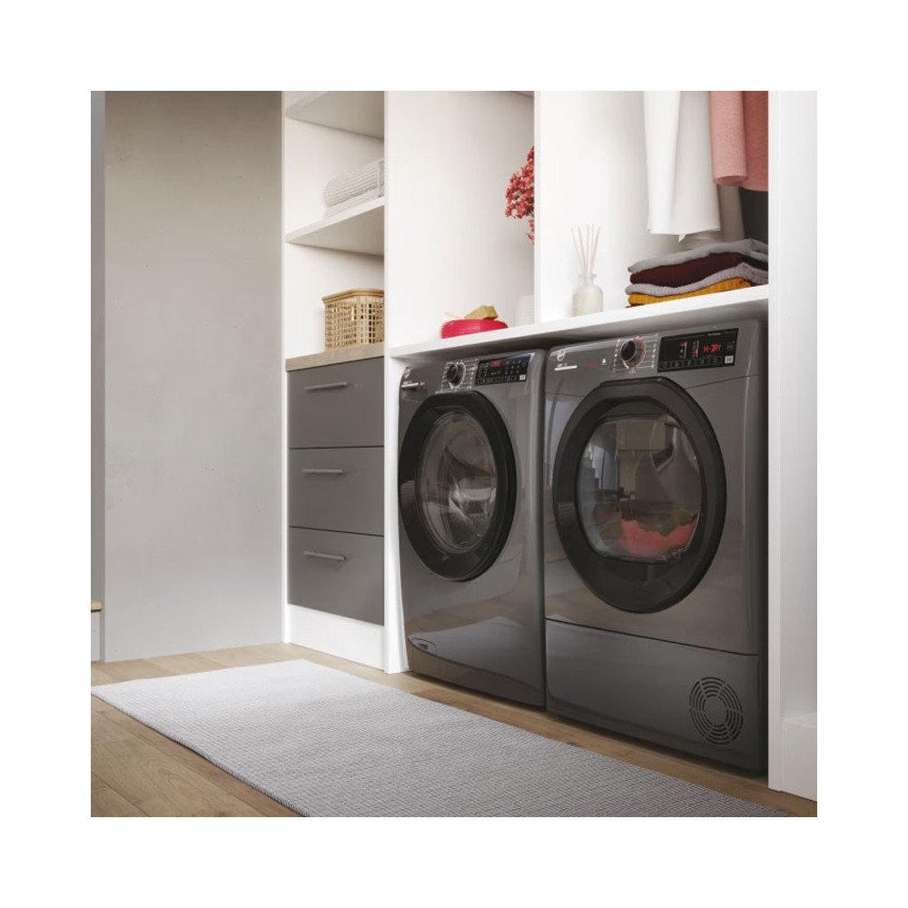 SECHE LINGE HOOVER 10KG A CONDENSATION / SMART  / Silver