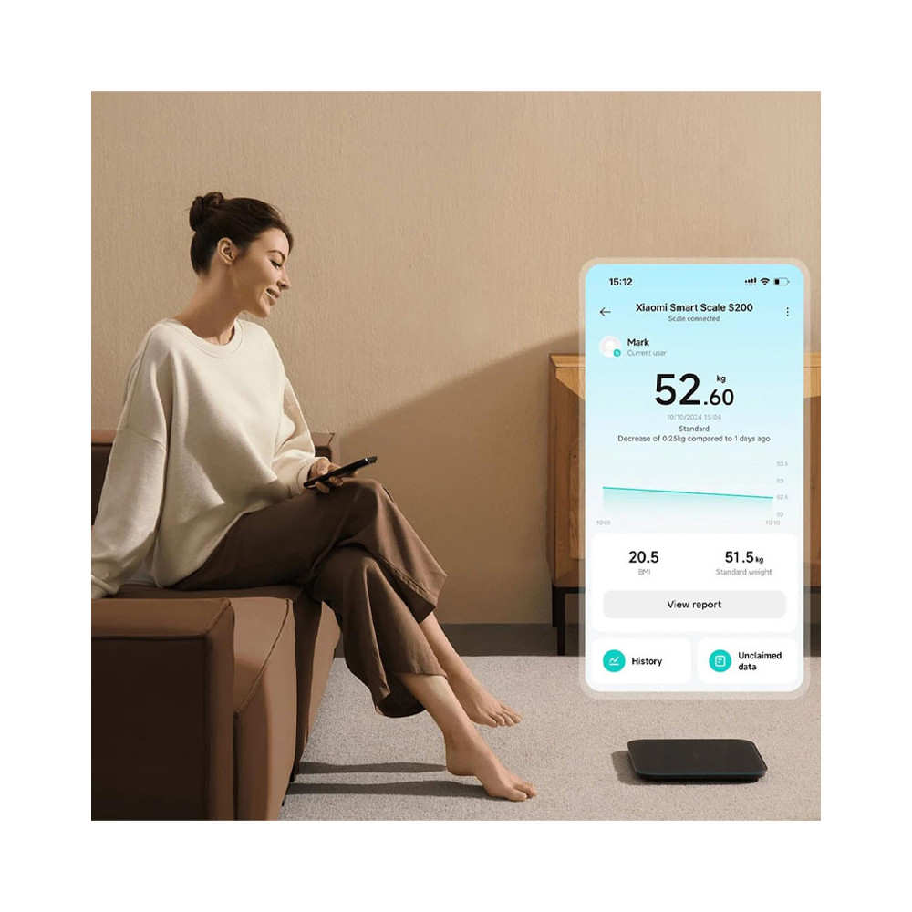 Balance intelligente Xiaomi S200 / Dark Grey / 59212