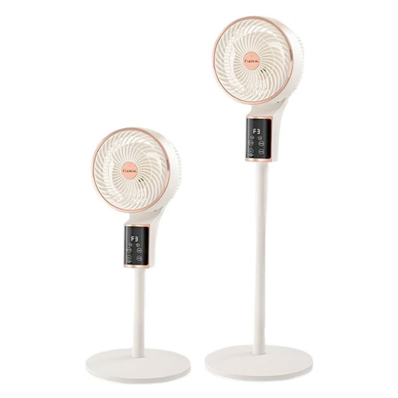 Ventilateur Sur Pied LEXICAL 35W / Blanc / LSF-7009-3