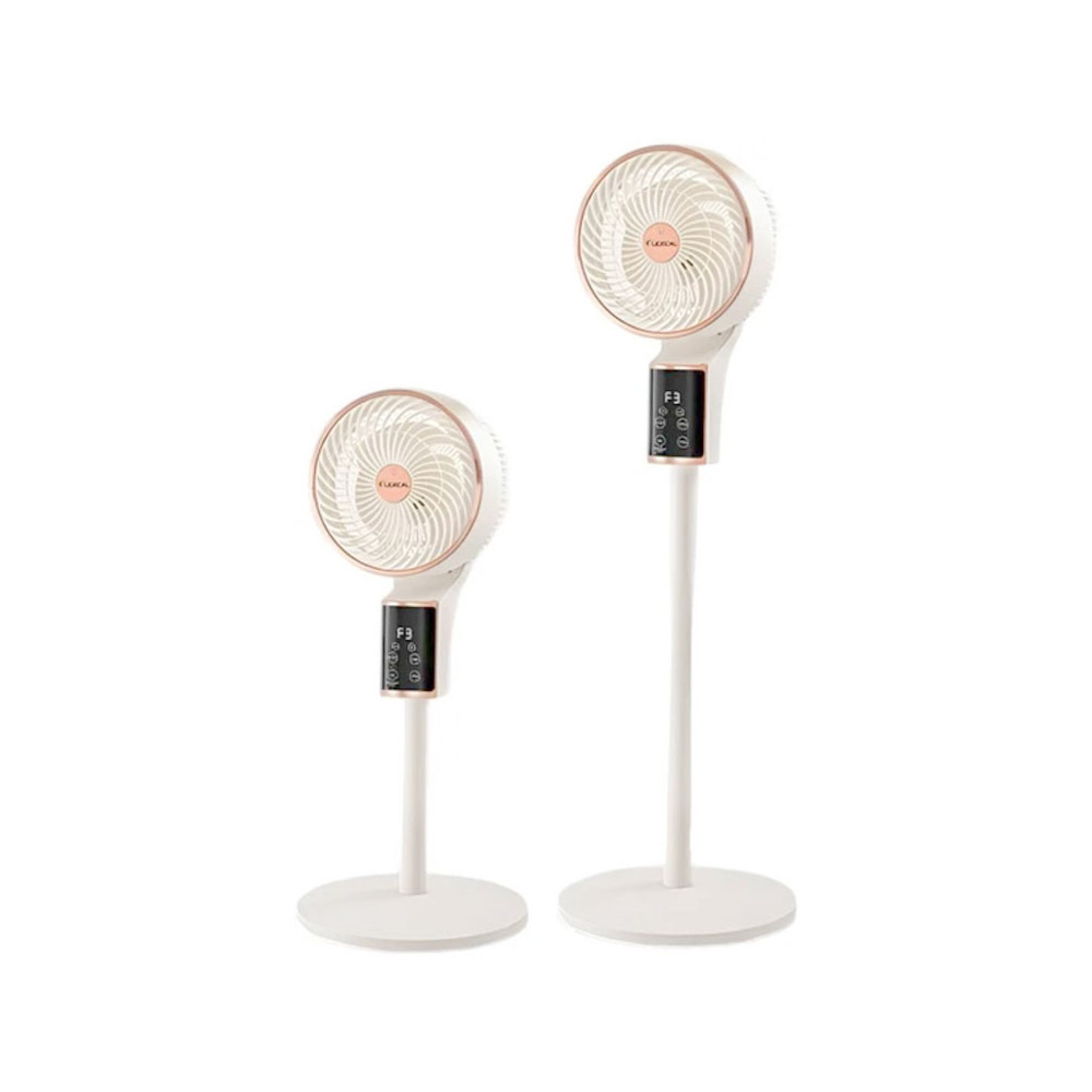 Ventilateur Sur Pied LEXICAL 35W / Blanc / LSF-7009-3