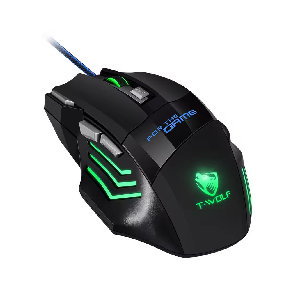 Souris Gamer Filaire T-WOLF M1 - Noir