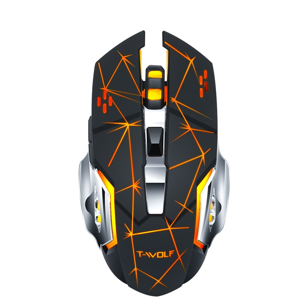 Souris Gamer Sans Fil T-WOLF Q13B - Star Black